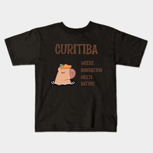 Curitiba: where innovation meets nature Kids T-Shirt